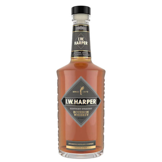 IW HARPER STRAIGHT BOURBON WHISKEY FRONT