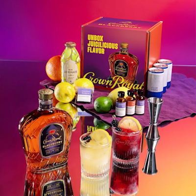 Crown Royal Blackberry Cocktail Kit