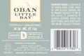 OBAN LITTLE BAY SCOTCH LABEL