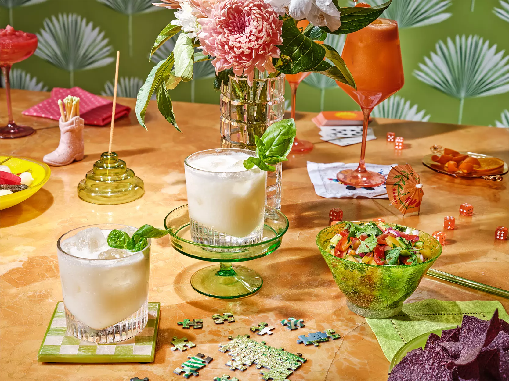 Basil Coconut Margarita