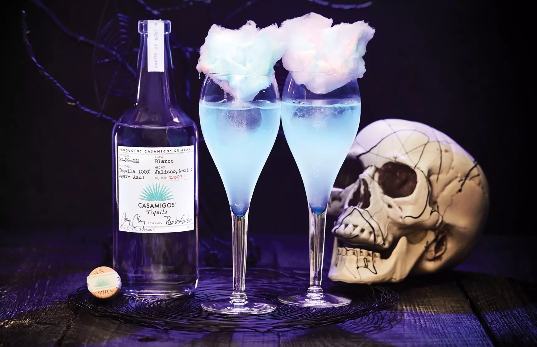 Blue Halloween Margarita