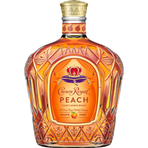 CROWN ROYAL PEACH FRONT