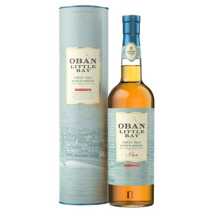 OBAN LITTLE BAY Scotch Bottle And Pack