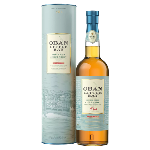 OBAN LITTLE BAY Scotch Bottle And Pack