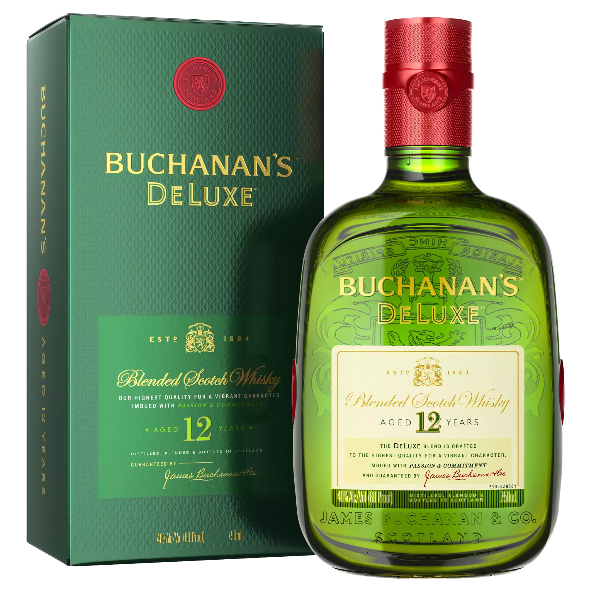 DeLuxe Aged 12 Years Blended Scotch Whisky