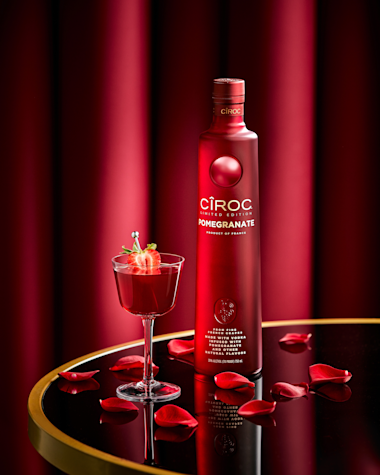 Pomegranate Cosmo Ciroc Vodka