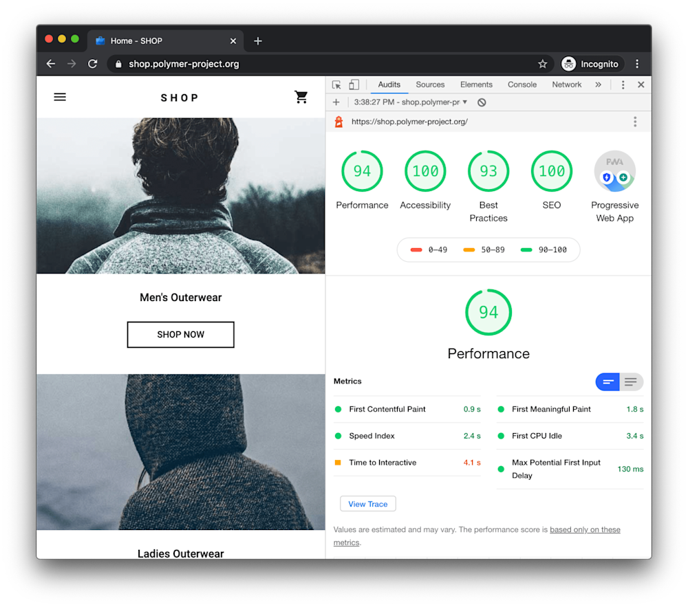 Retrieved from https://developers.google.com/web/tools/lighthouse/