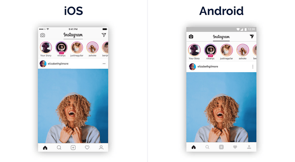Instagram cross-platform