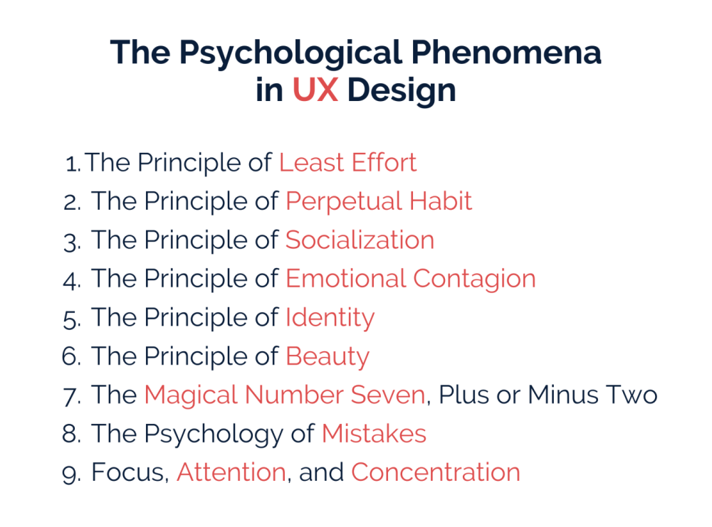 The Nine Principles of UX Design Psychology Can You Predict the