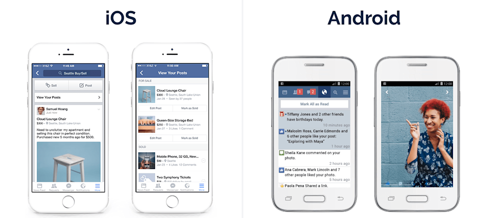 Facebook on old devices