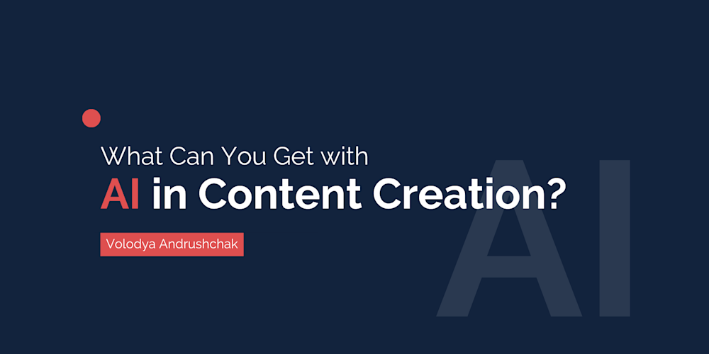 ai in content creation