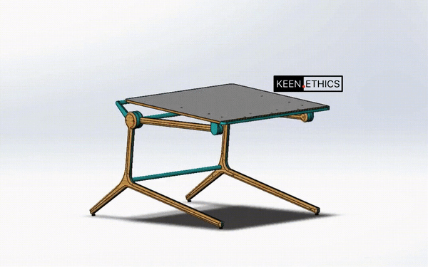 Let Kids Move desk prototype