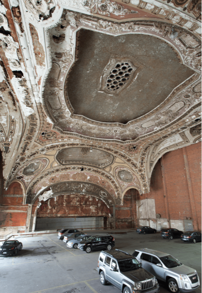 The Michigan Theatre today. Retrieved from the article of Matthew Lambros The Michigan Theatre