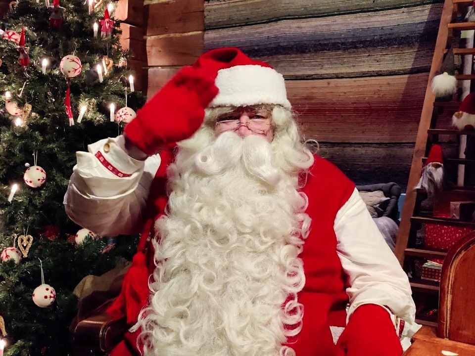 Elves Village Santa 