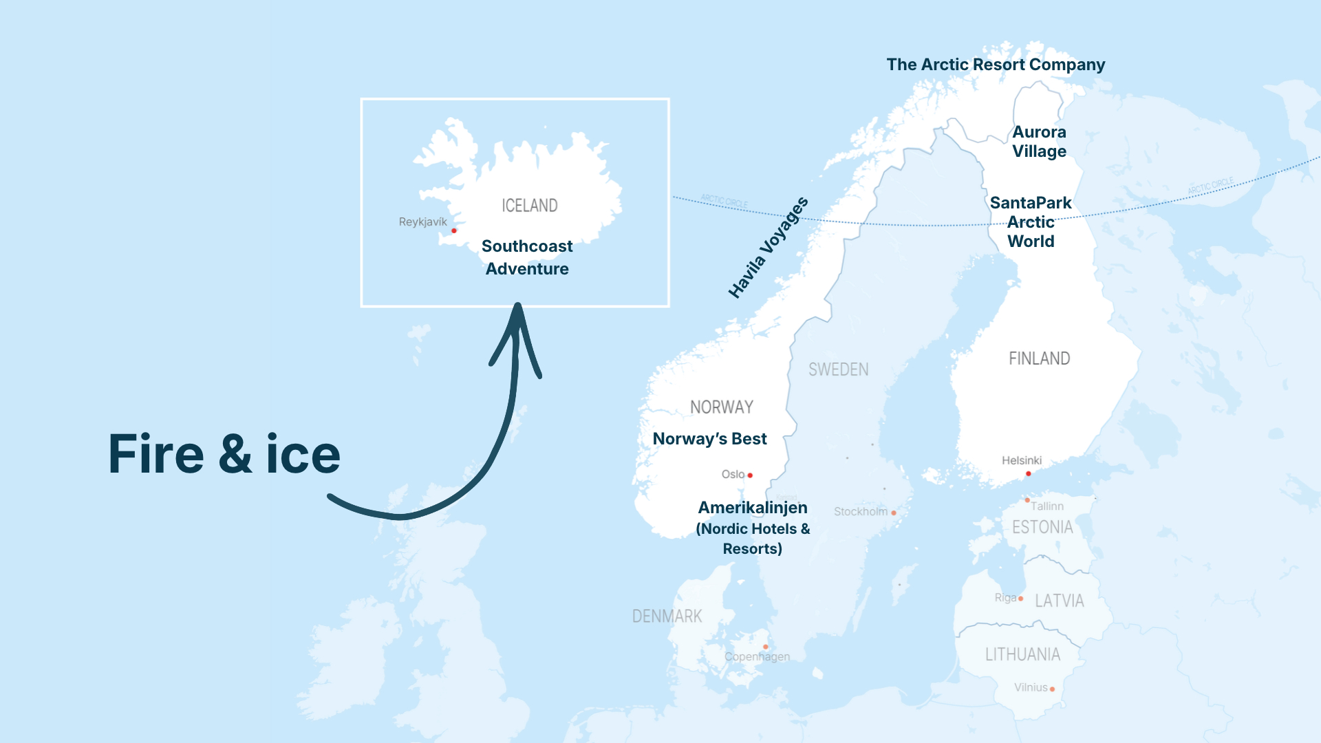 Map Nordic Roadshow - (8) Southcoast Adventure