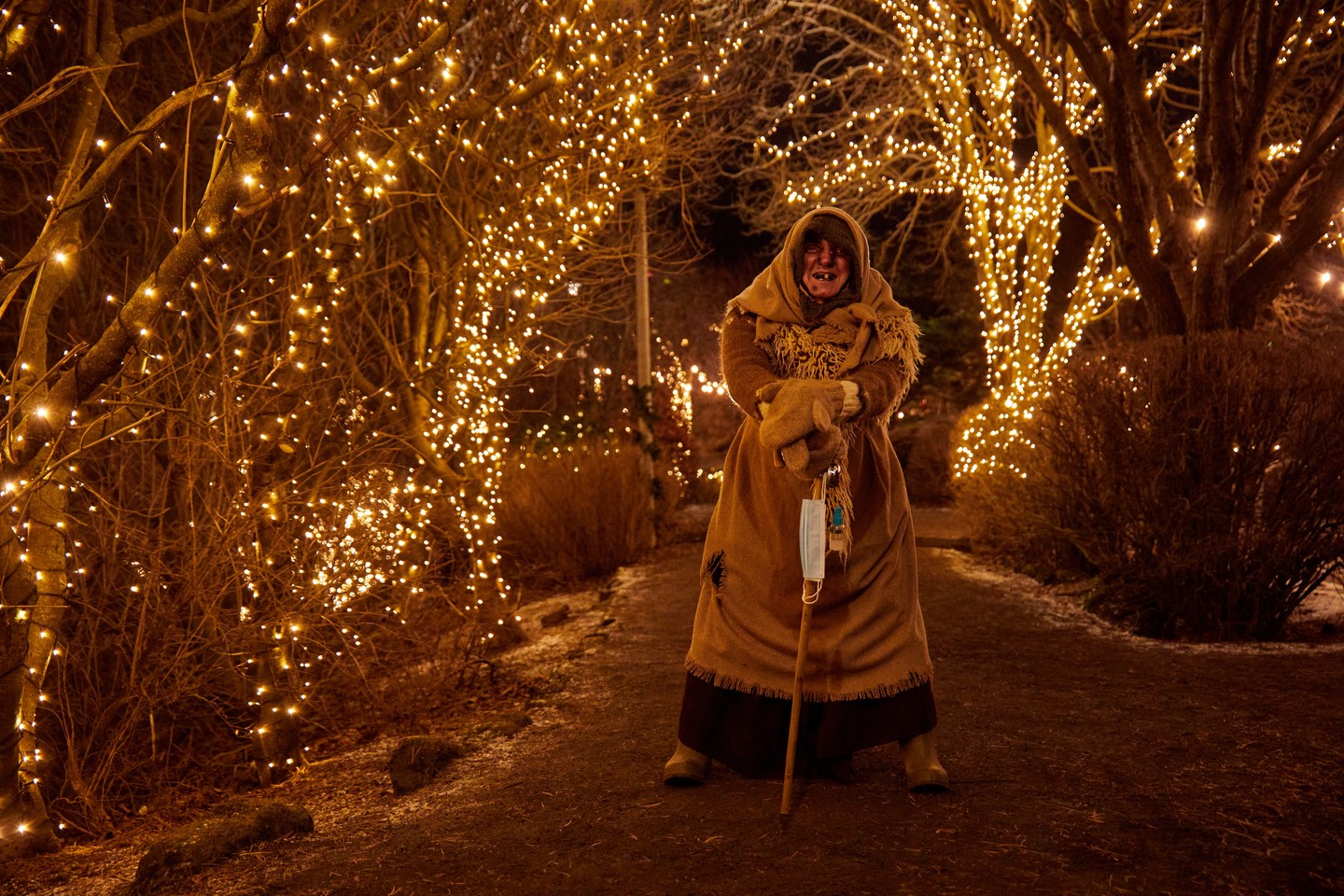 Christmas in Reykjavik old woman - photo by Visit Reykjavik