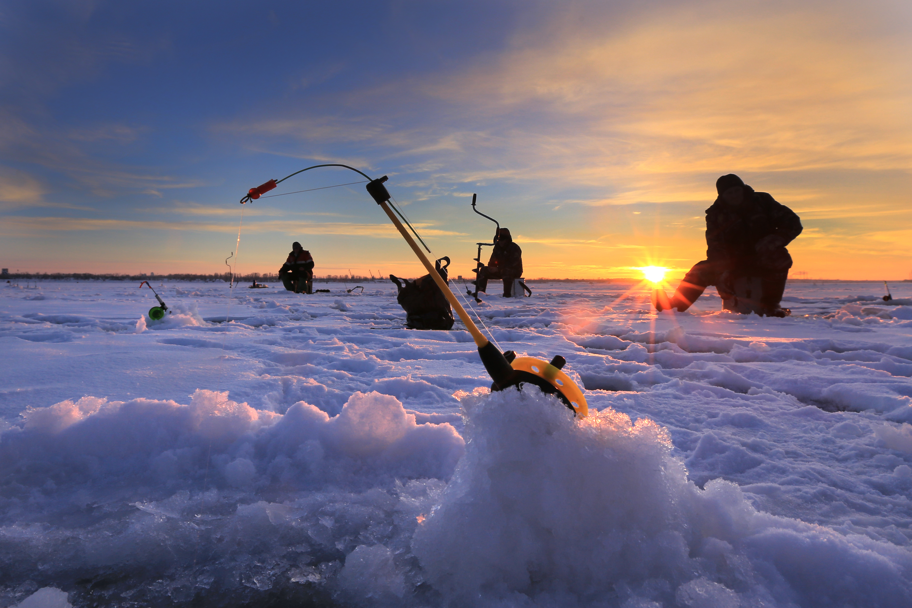 Snow Fishing Levi 