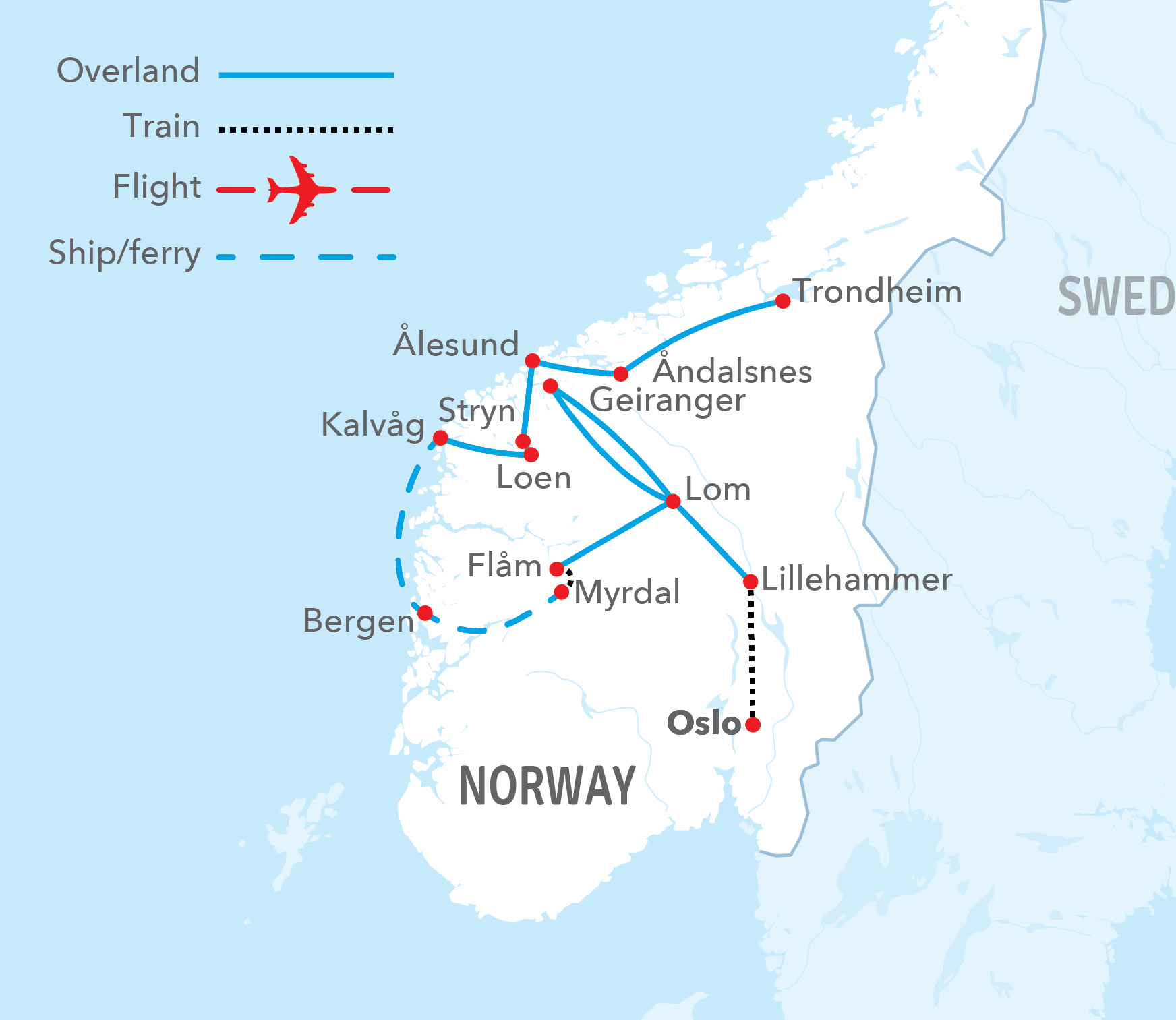 map-group-tour-norway-in-depth