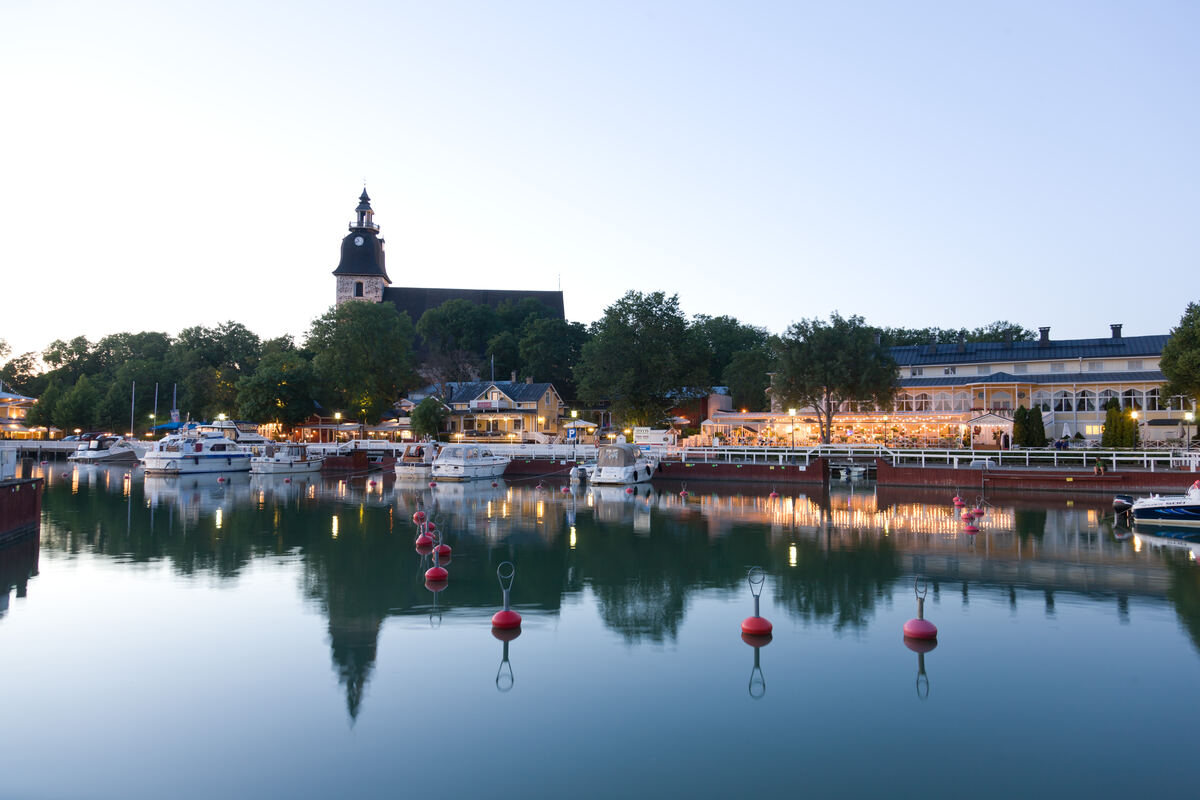 Summer evenining in Naantali, Finland