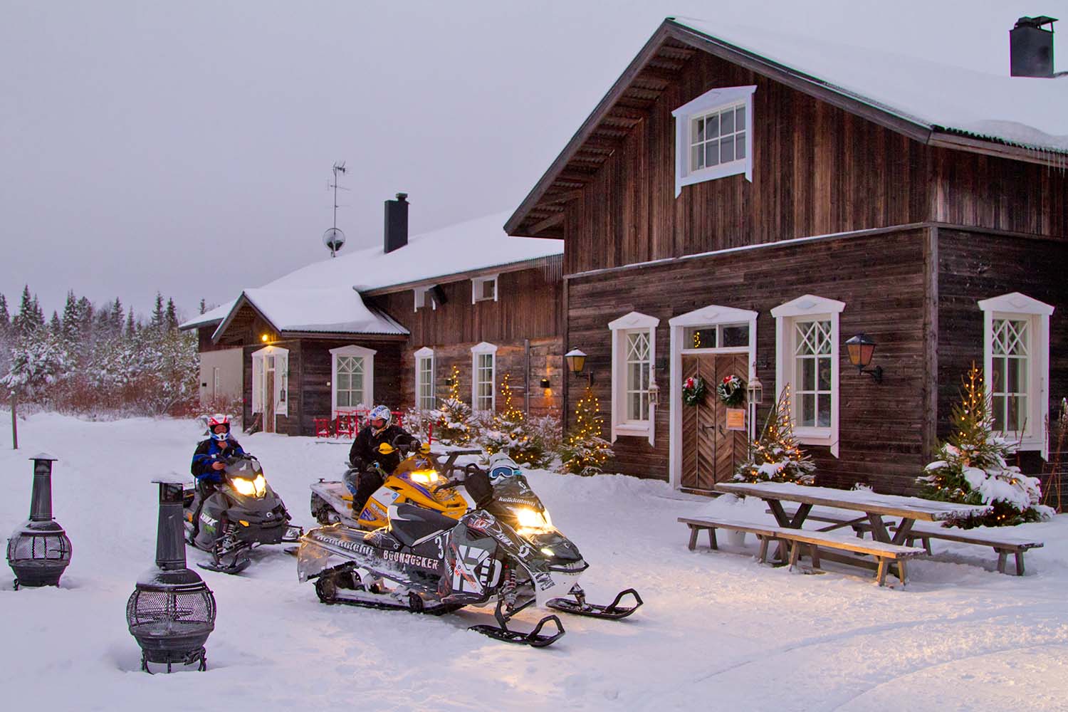 Santa in Lapland 