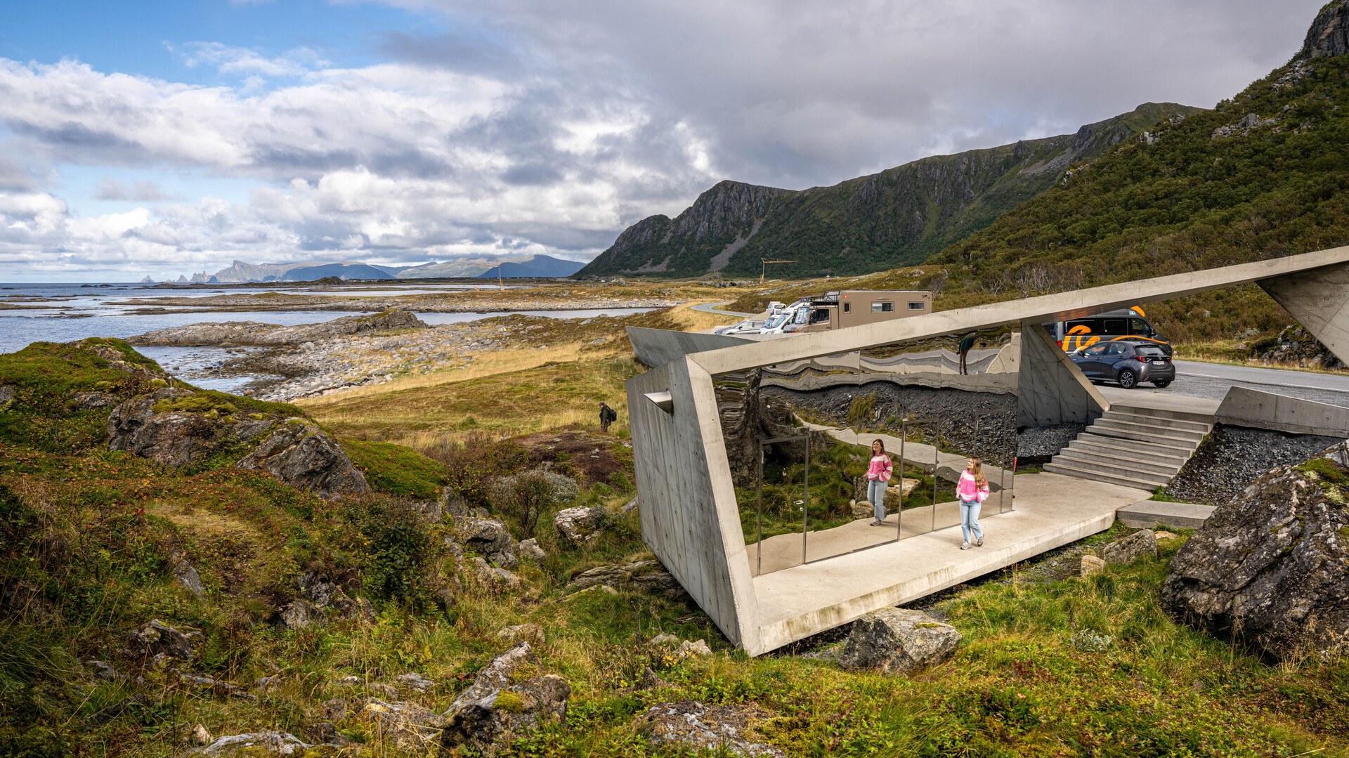 Norwegian Scenic Route Andøya - Bukkekjerka public toilet credit Fredrik Ahlsen | Visitnorway.com