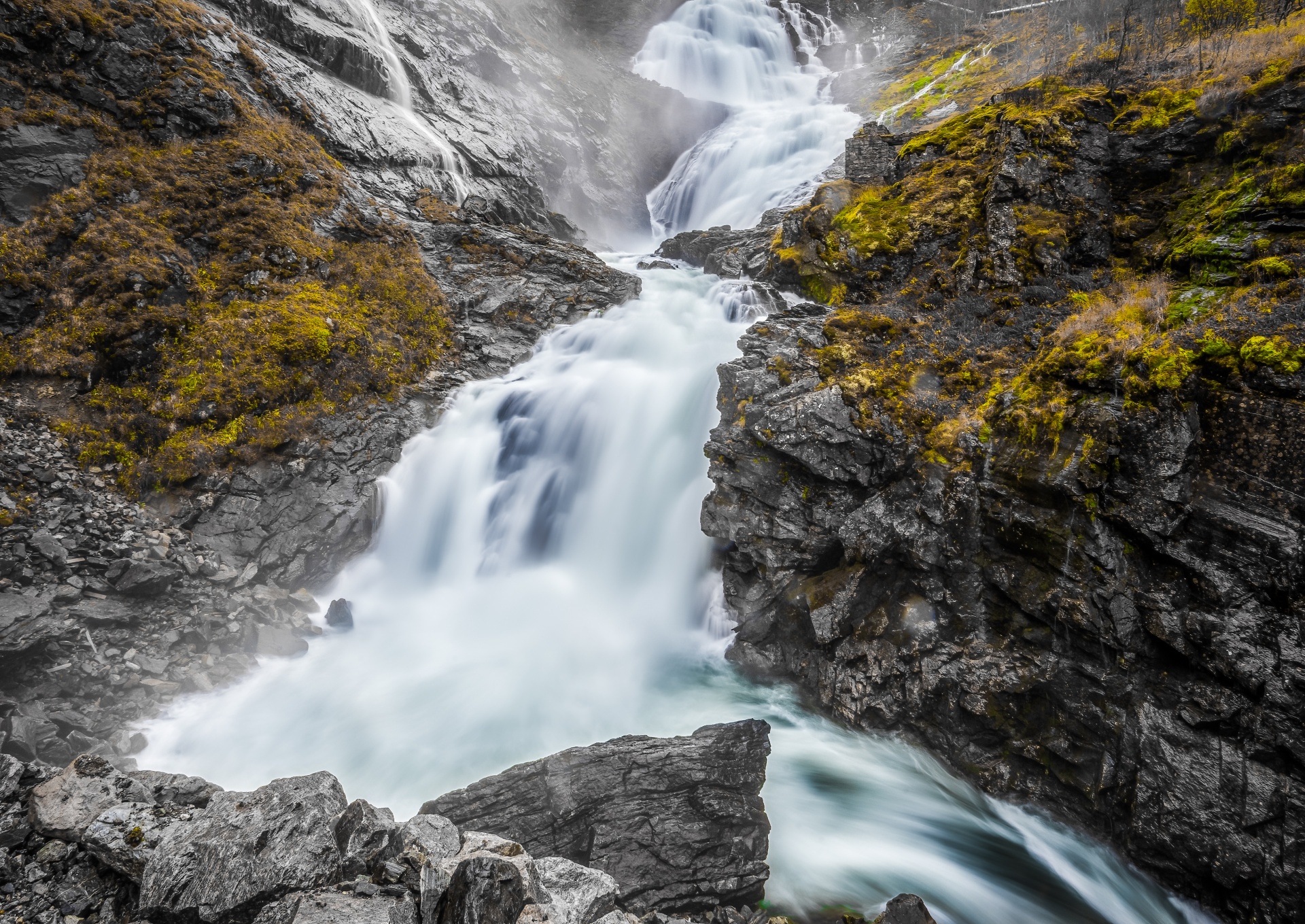 Norway Flåm railway, Kjosfossen - Photo by Lari Laasjärvi WEB