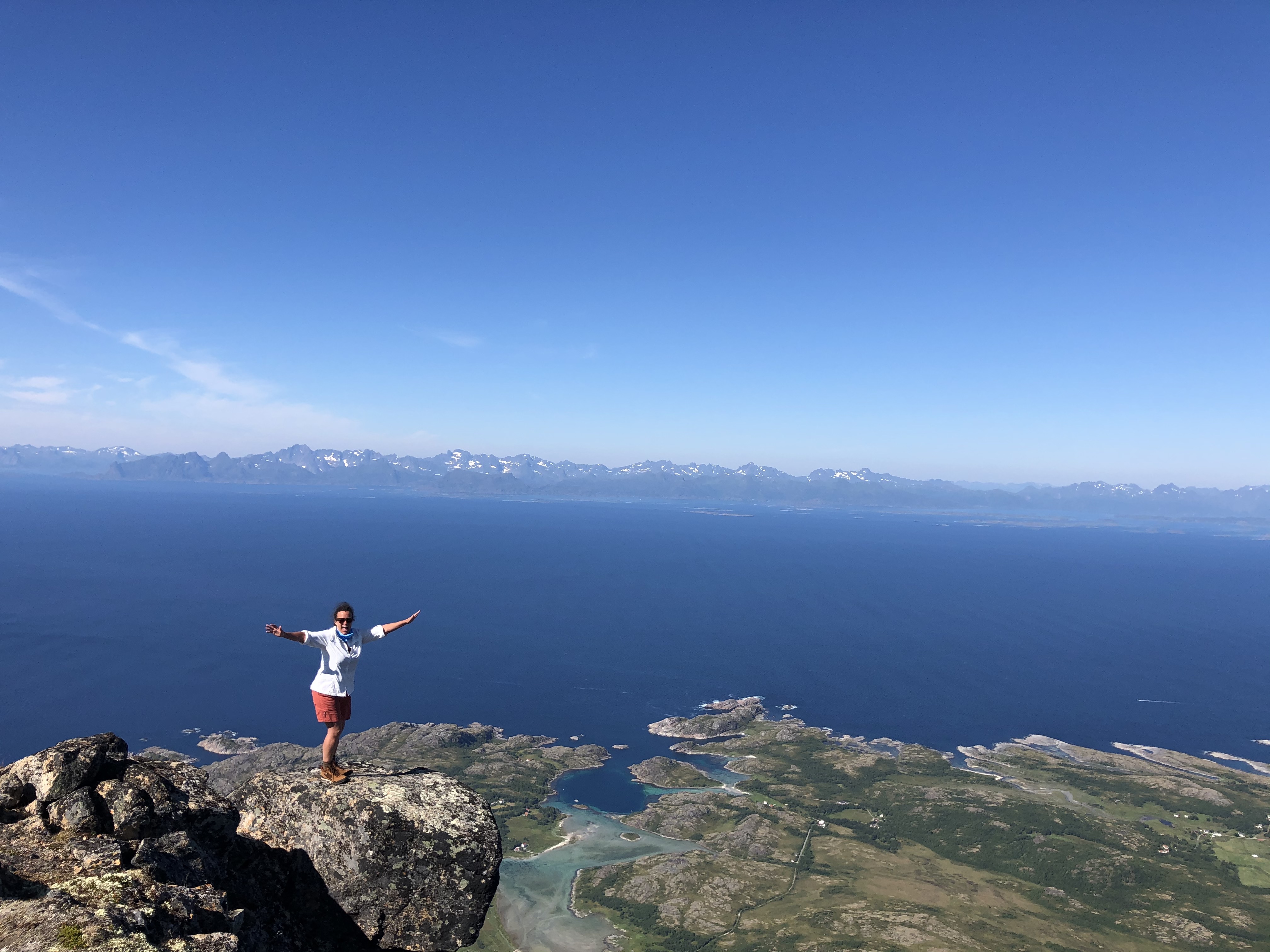 Hamnesfjellet Fryvika Mountain 