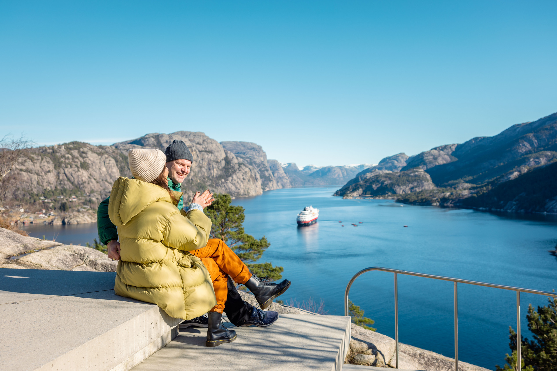 Norway Høllesli viewpoint - Lysefjorden credit Ruben Soltvedt - Fjord Norway