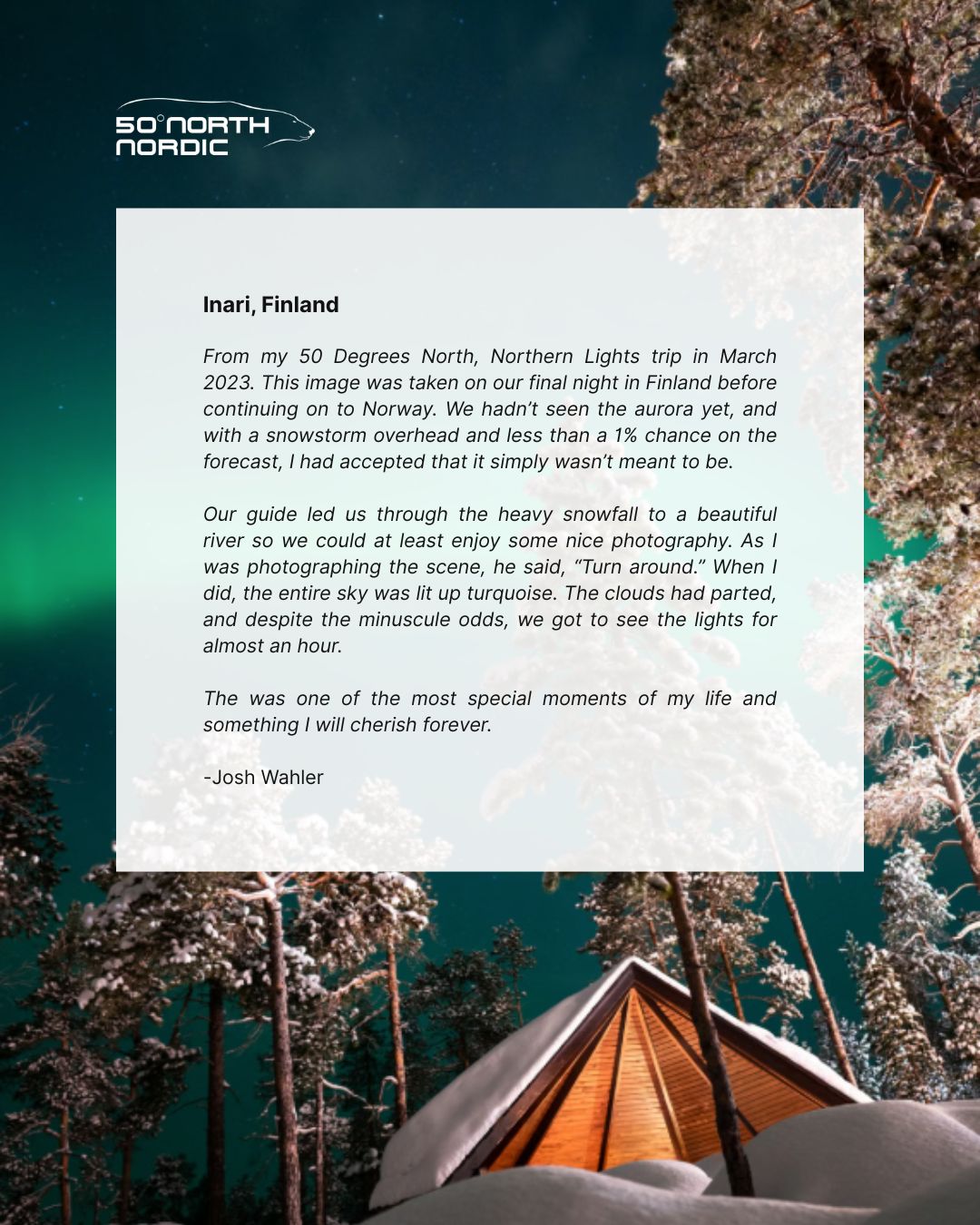 Nordic travel memory by Josh Wahler