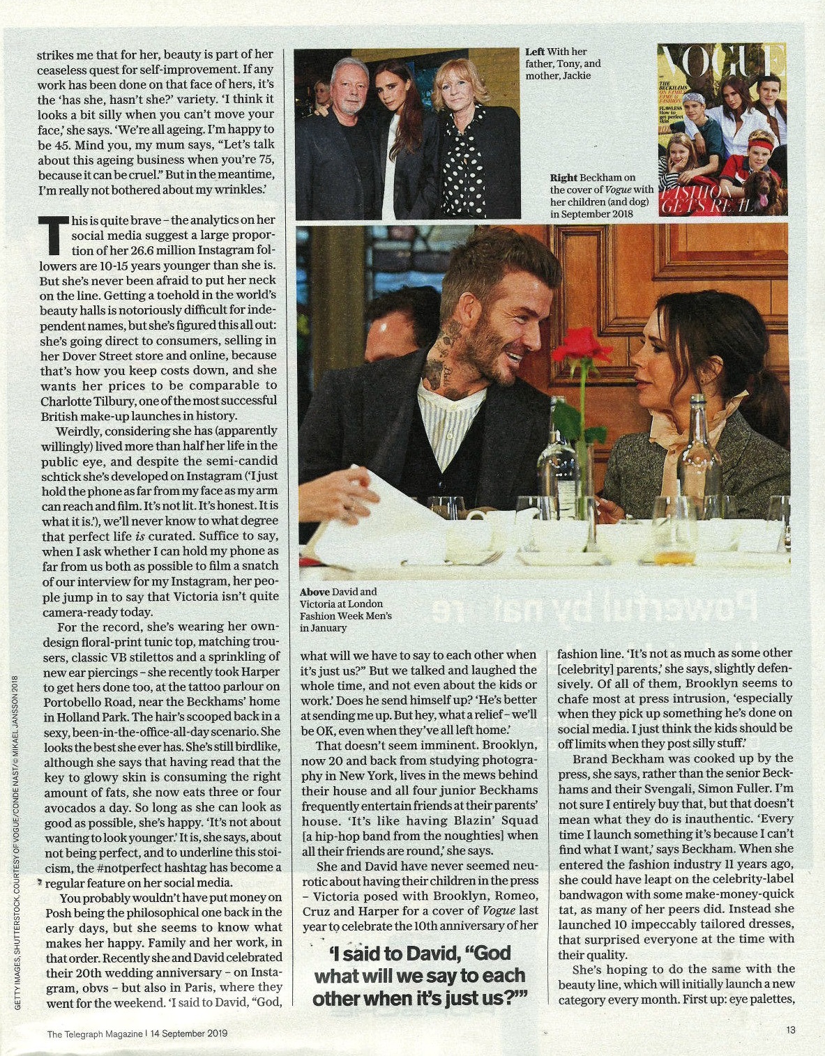 The Telegraph Magazine, Victoria's New Career Move, Page 5