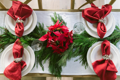 Christmas Table Decorations