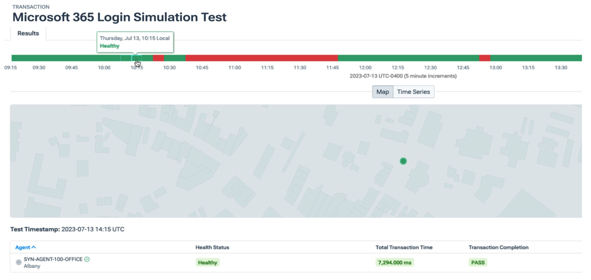 Office365 Login Simulation Test