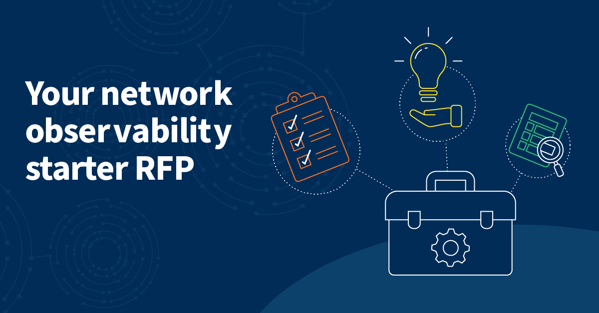 “Starter” RFP for network observability Kentik