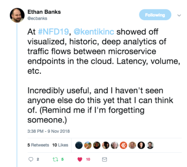 Ethan Banks Tweet