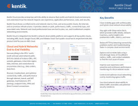 Kentik Cloud - Product Brief for AWS