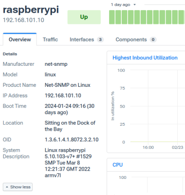Raspberry Pi details