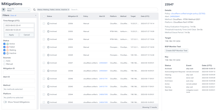 Mitigate DDoS Attacks with Kentikk DDoS Mitigation