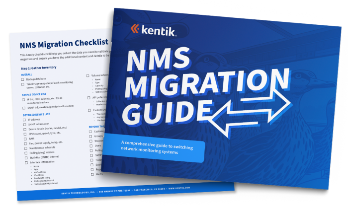 Network Monitoring System Migration Guide and Checklist