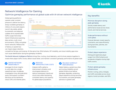 Network Intelligence for Gaming