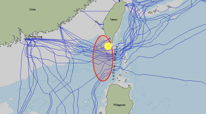 Hengchun earthquakes map