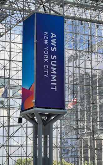 AWS NY signage