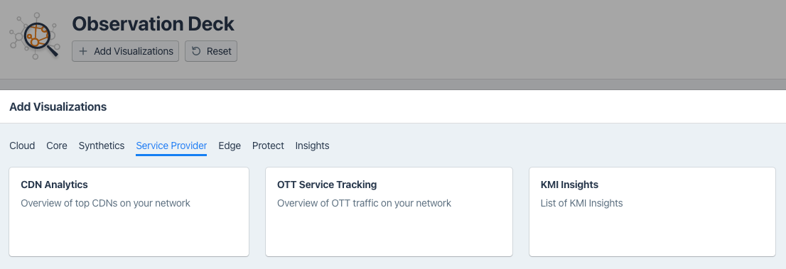 Configure market insights