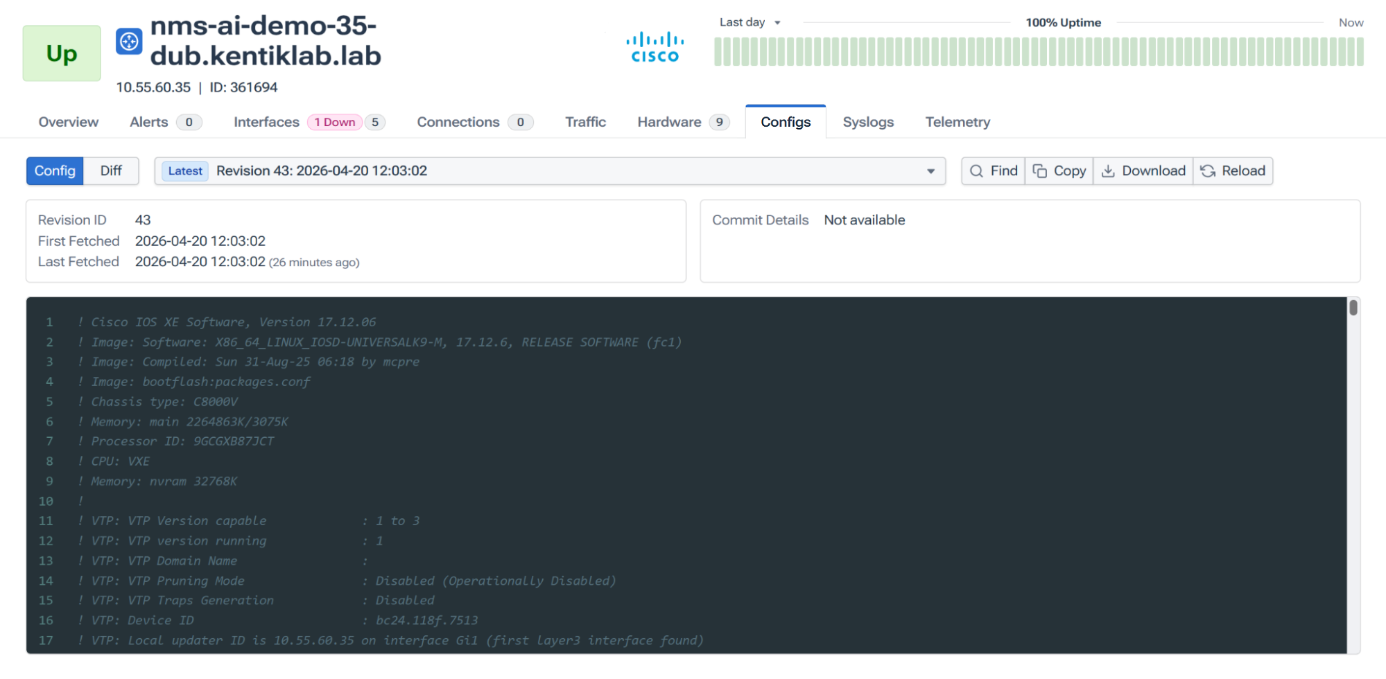 Configuration Context