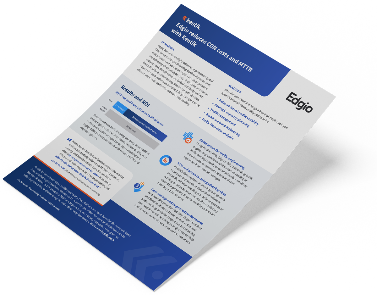 Edgio case study one-pager