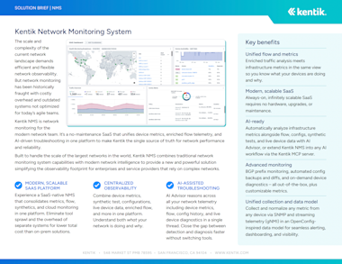 Kentik Network Monitoring System