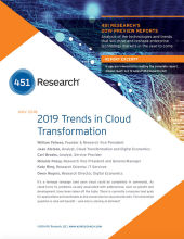 Trends in Cloud Transformation, 2019