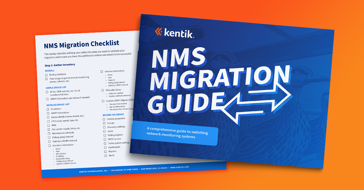 Is it time to migrate from your network monitoring solution? | Kentik