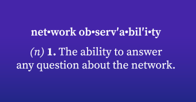 The Network Also Needs to be Observable: Part 1 in a Series on Network Observability
