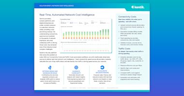 Network Cost Intelligence Solution Brief