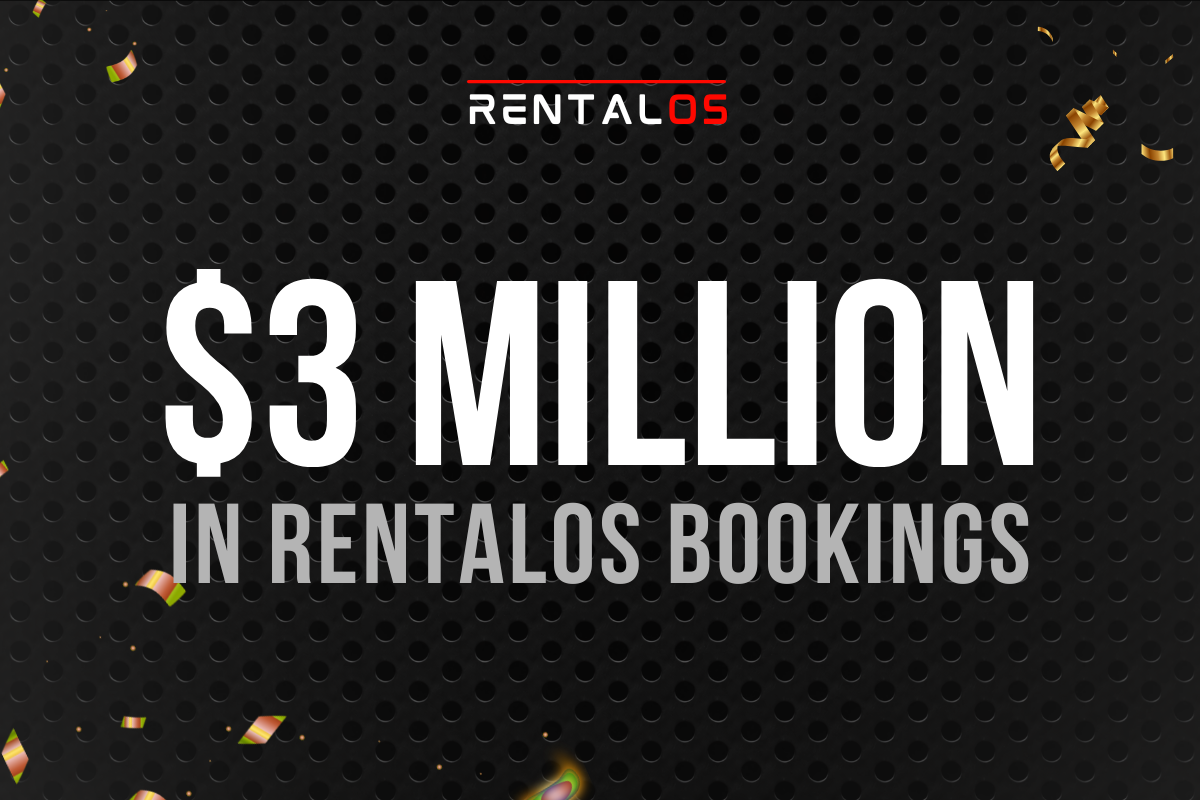 RentalOS Hits $3 Million in Platform Bookings